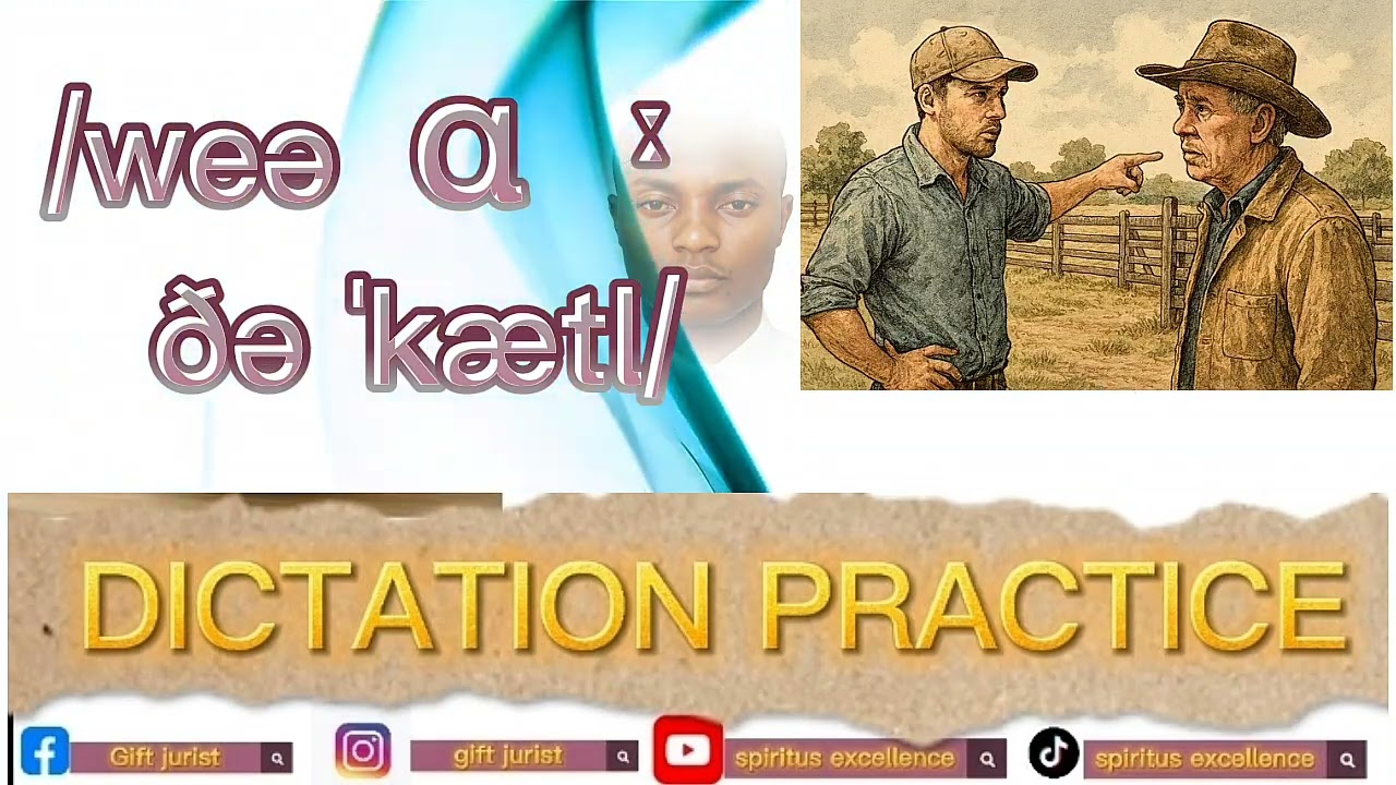 DICTATION DRILLS PART IV 