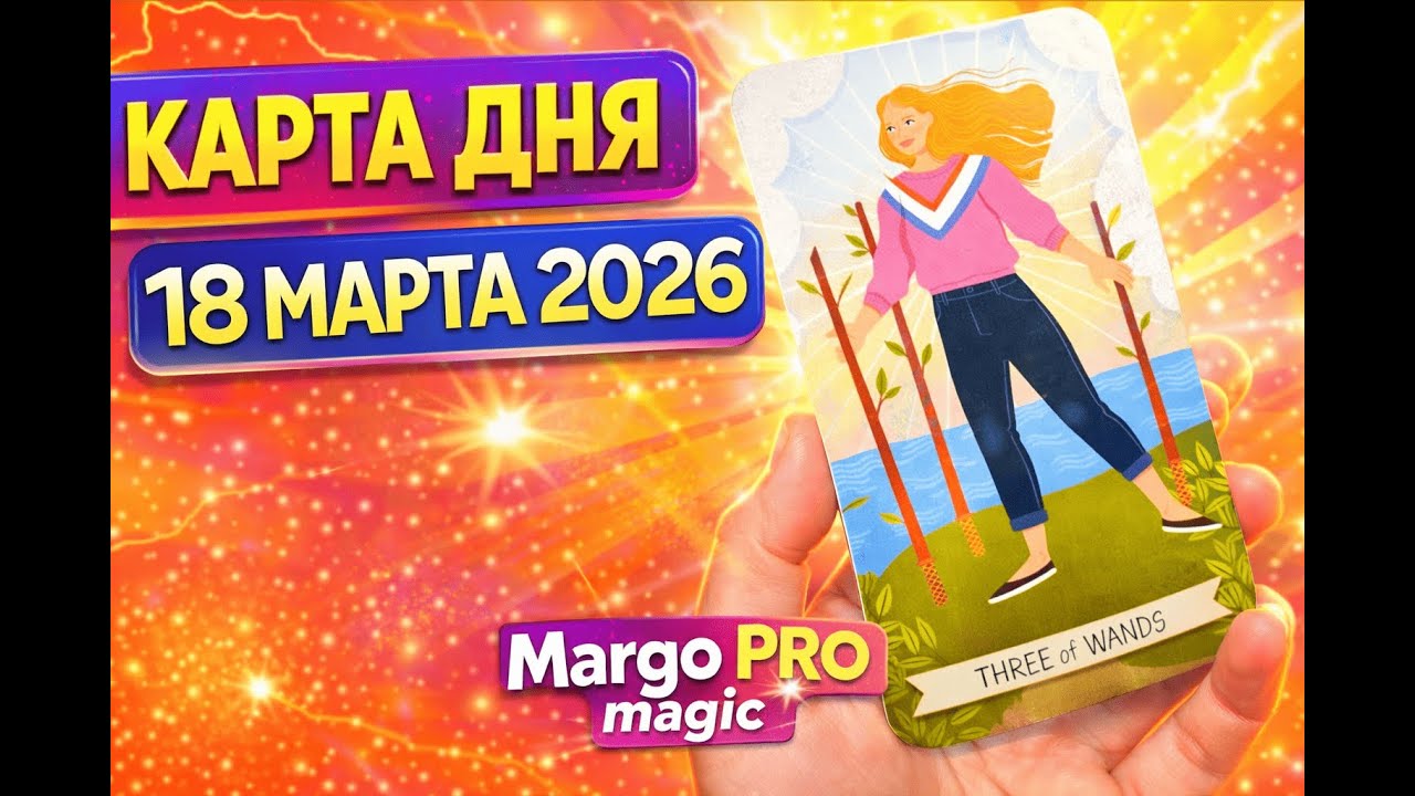 КАРТА ДНЯ 🔮 18 МАРТА 2026 — СЕГОДНЯ ВАЖНО ЗАКРЫТЬ ОДНУ ТЕМУ. ИНАЧЕ ОНА ПОВТОРИТСЯ