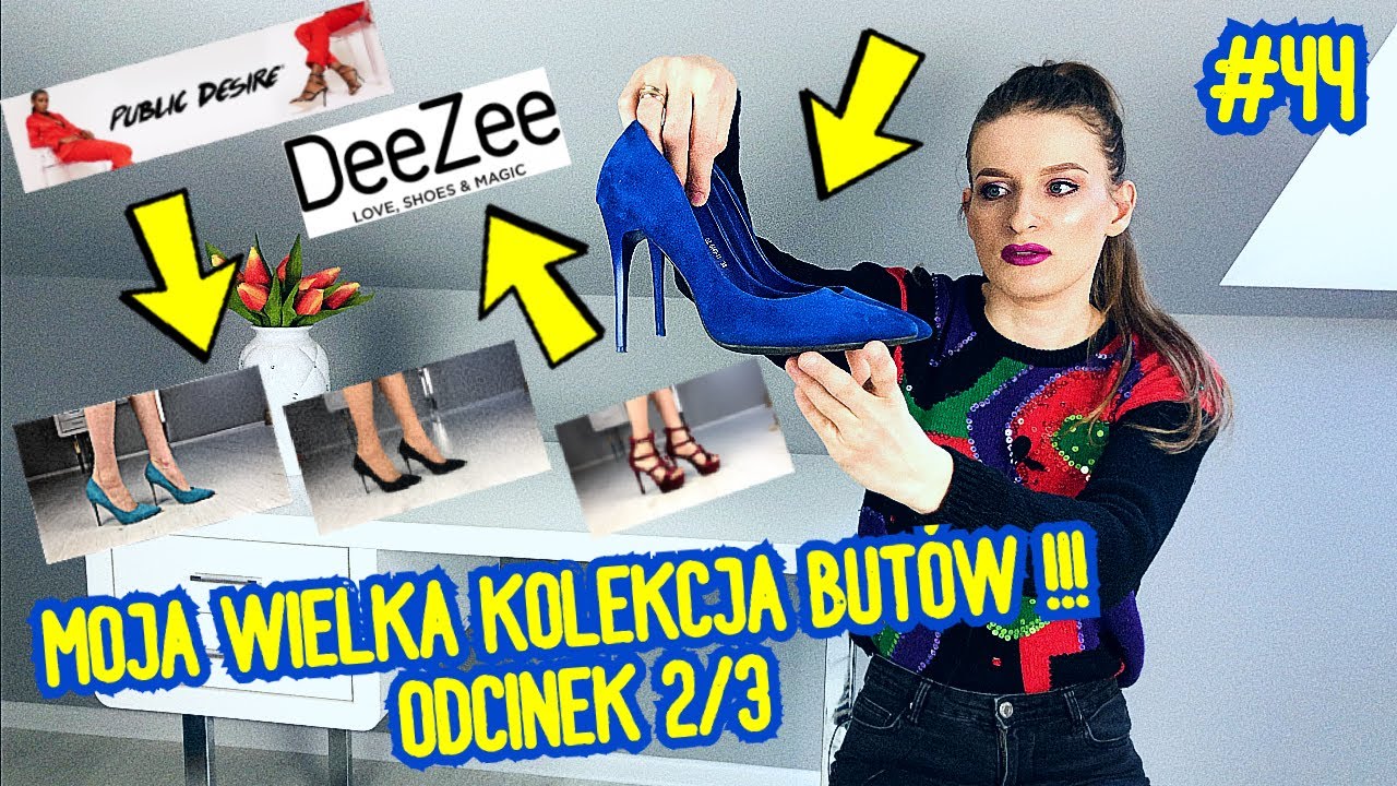 MOJA WIELKA KOLEKCJA BUT&Oacute;W !!! ODCINEK 2/3 !!! PEREŁKI Z LUMPEKSU !!! DEEZEE #44