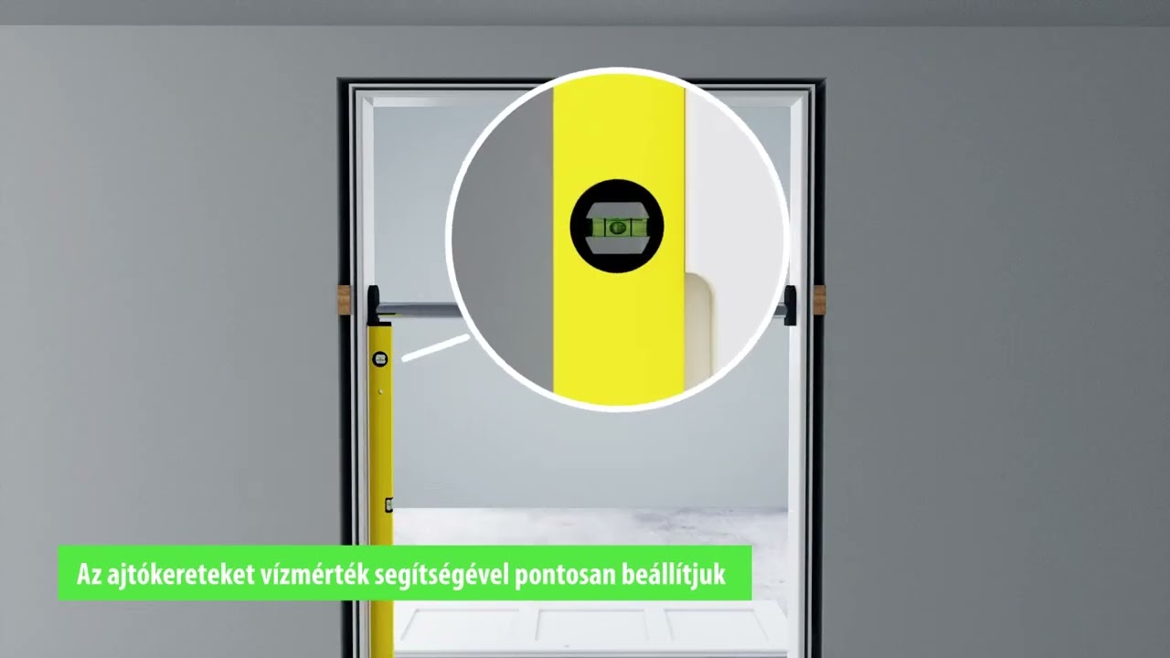 &Aacute;ll&iacute;that&oacute; ajt&oacute;keret &ouml;sszeszerel&eacute;si &uacute;tmutat&oacute; VOSTER
