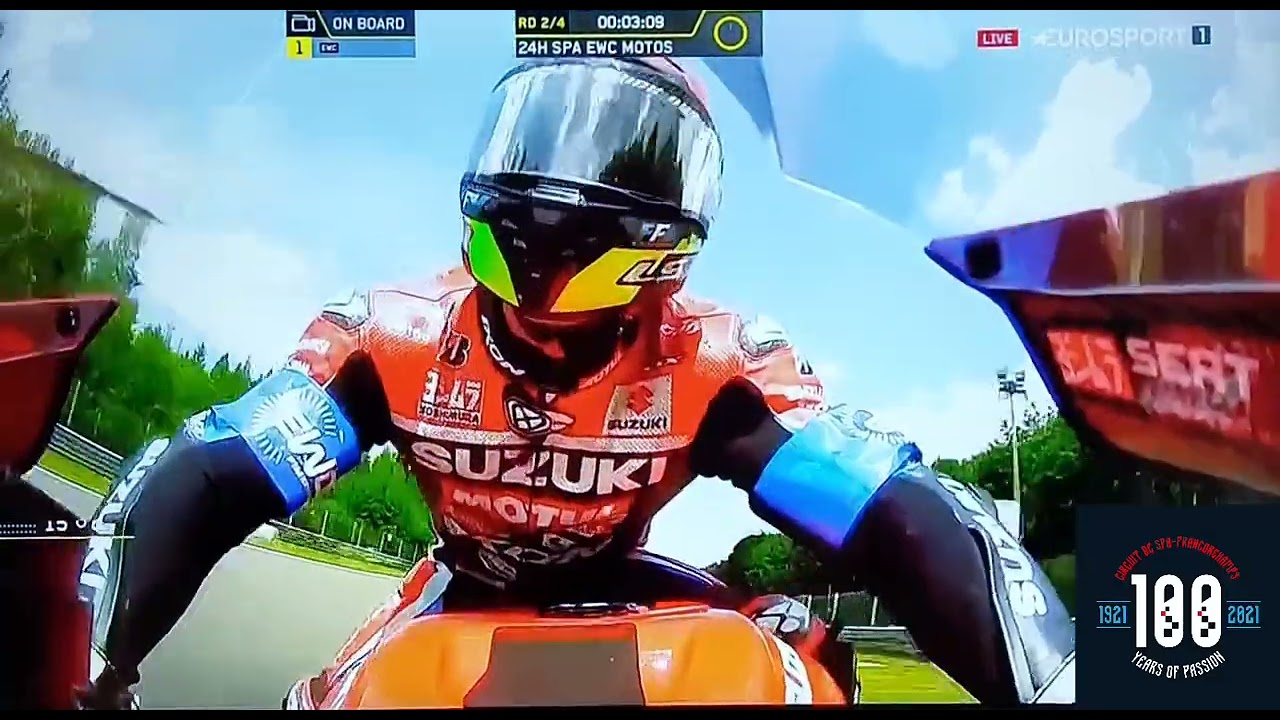 Départ des 24H SPA EWC MOTOS de Spa-Francorchamps 4 juin 2022