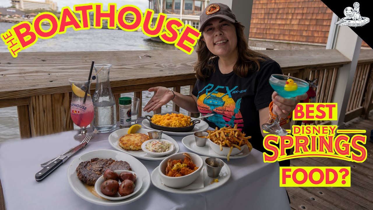 BEST Food in Disney Springs? [The Boathouse]