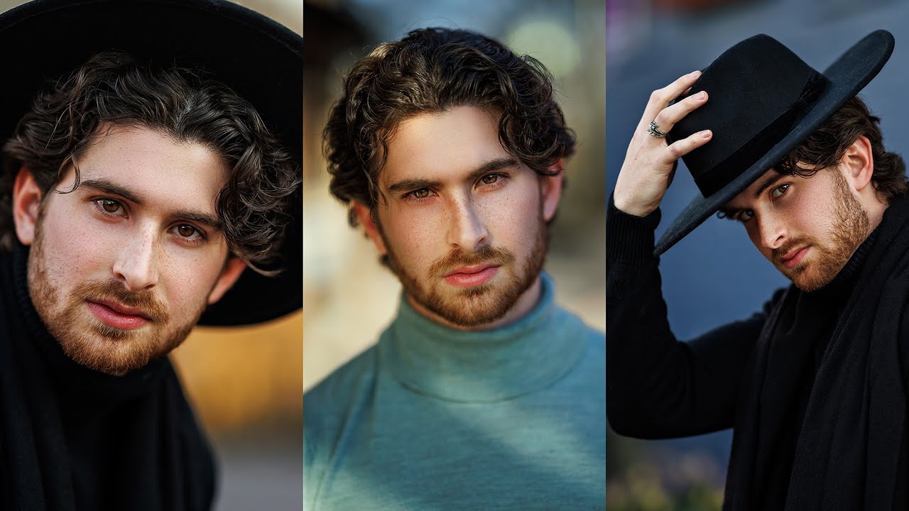 Creative Male Portrait Photoshoot behind the scenes | Men Photography and Posing Ideas