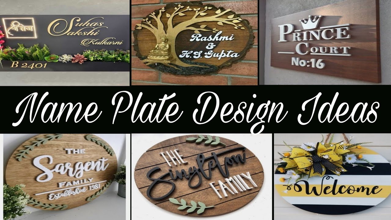 Name Plate Ideas For Home 2022 || Enterence Home Design Ideas 2022