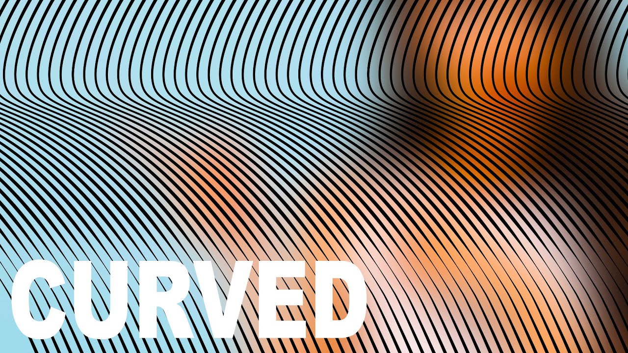 How To CREATE Diagonal Curved lines In Affinity Photo