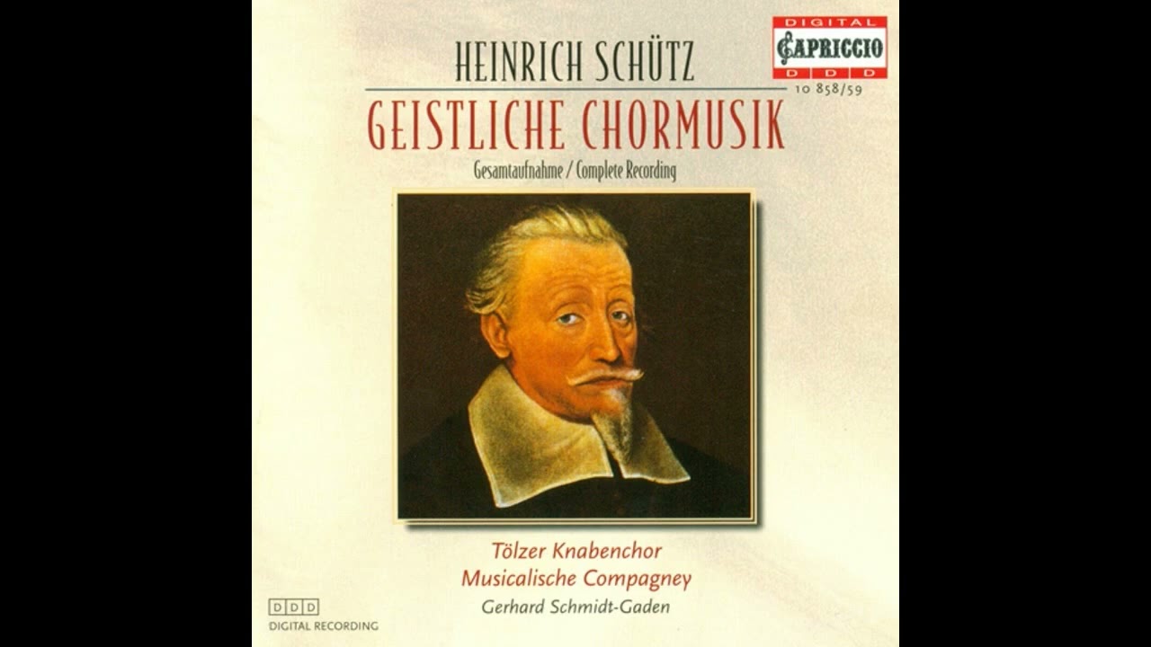 Heinrich Schutz (1585-1672) - Geistliche Chormusik [T&ouml;lzer Boys Choir] [1/2]