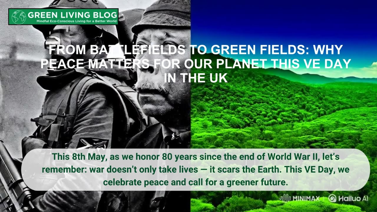 From Battlefields to Green Fields: Why Peace Matters for Our Planet this VE Day in the UK