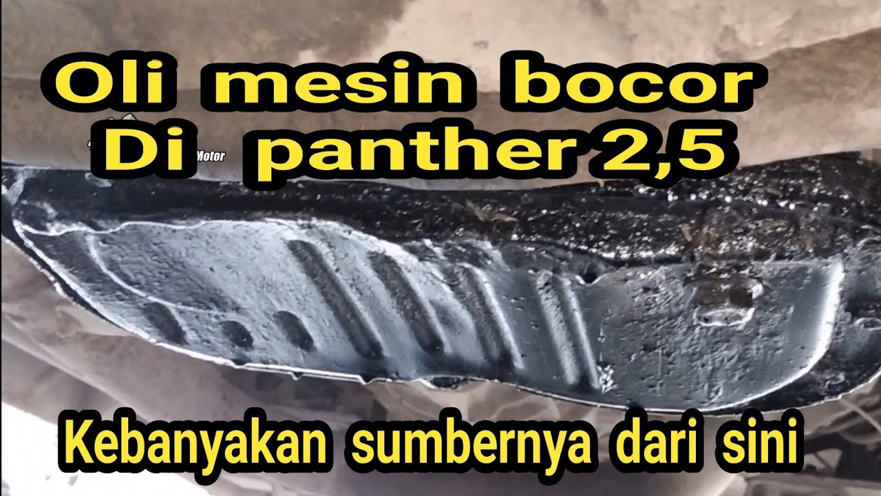 Oli mesin bocor di panther 2,5 penyebab dan solusinya #bayuputramotor76