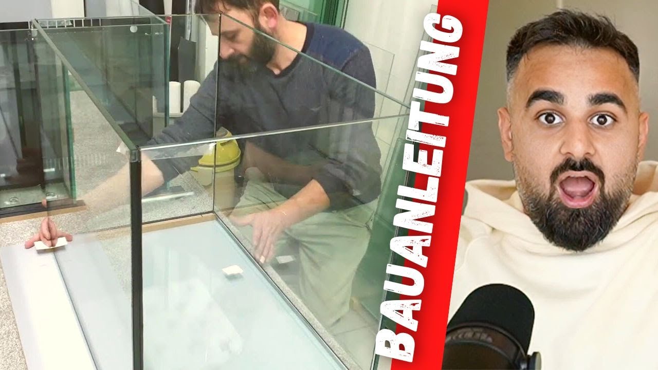 Aquarium selbst bauen - So geht's - 5 Minuten Anleitung - Reaction