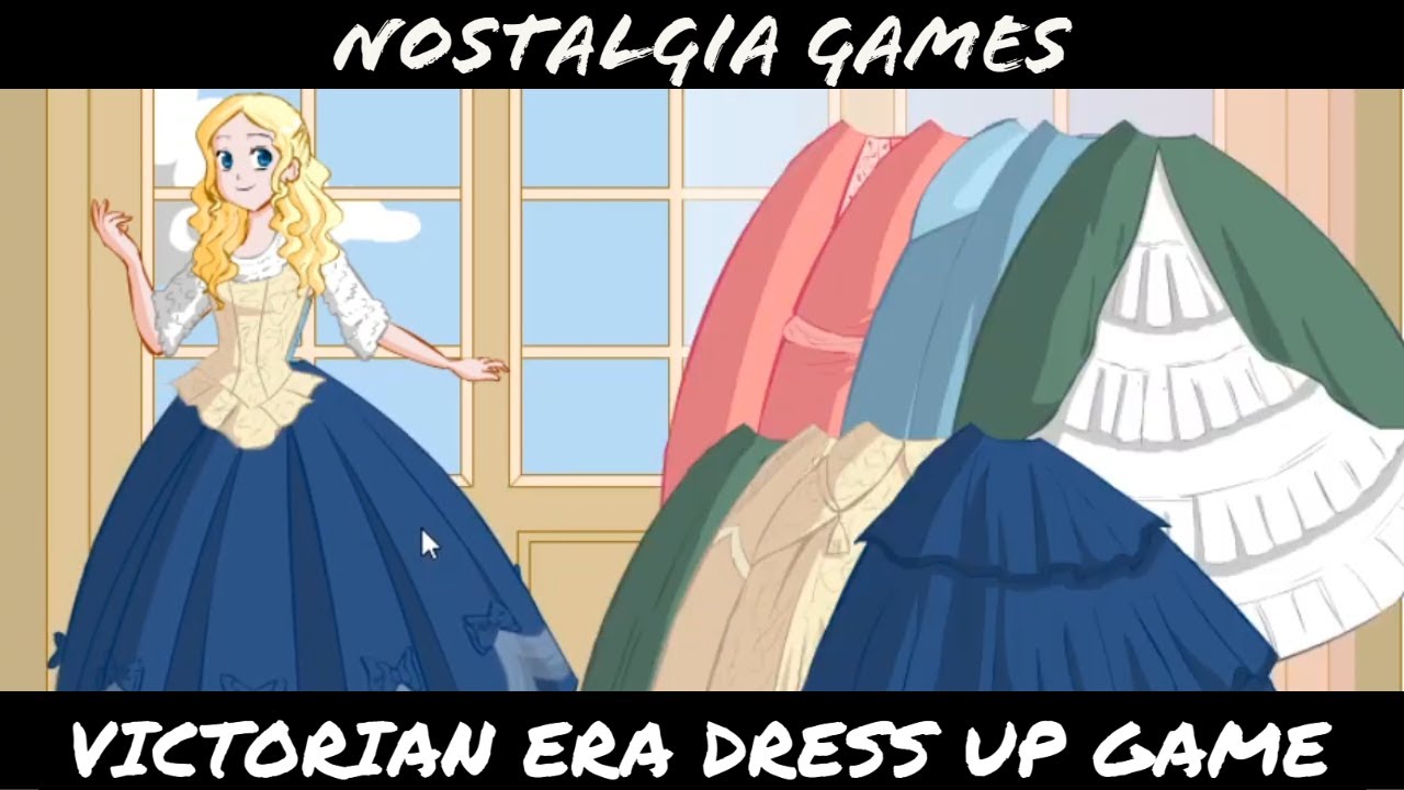 Nostalgia Games | Victorian Era Dress Up Game