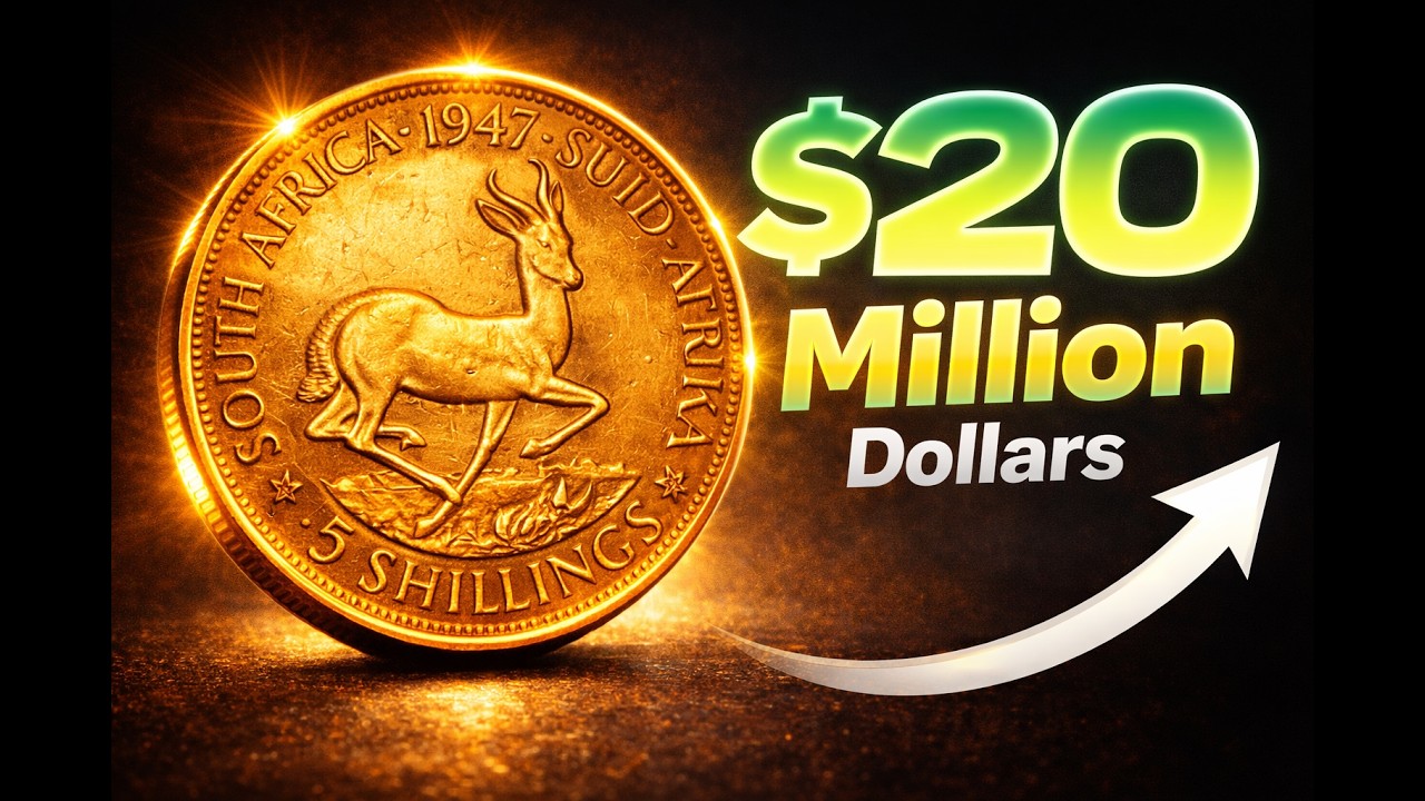 5 Shillings South African Coin Worth $20 Million Hidden Treasure You Must Check Today