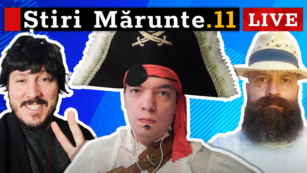 Mulgătorul de șerpi, piratul și primarul de comună@Știri Mărunte Ep. 11