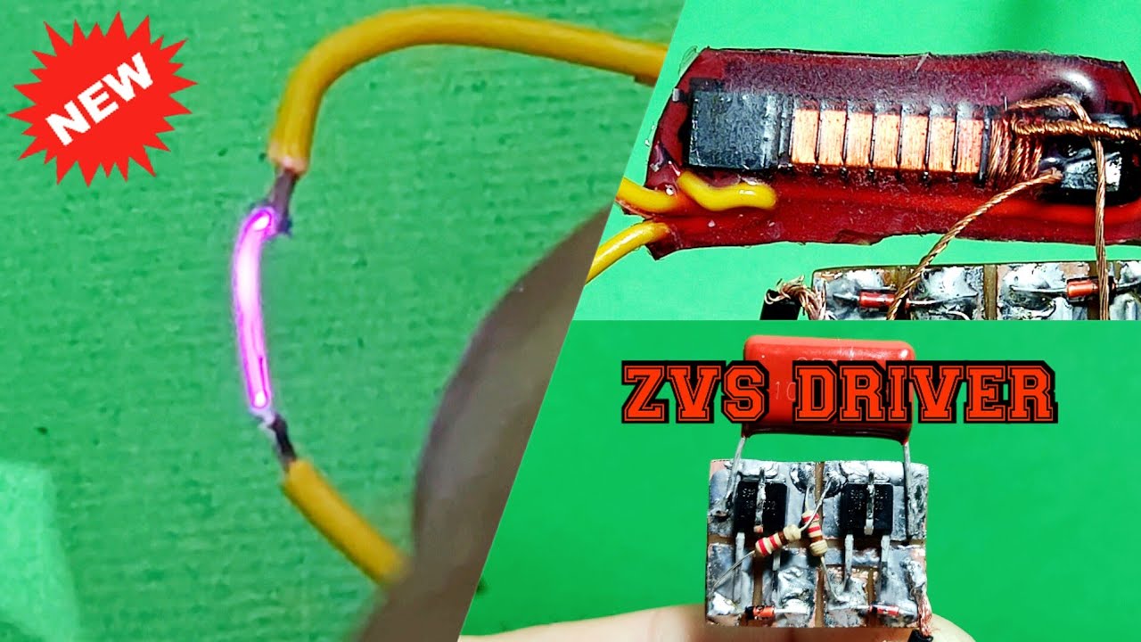 DIY High Voltage Generator for Laptop Inverters