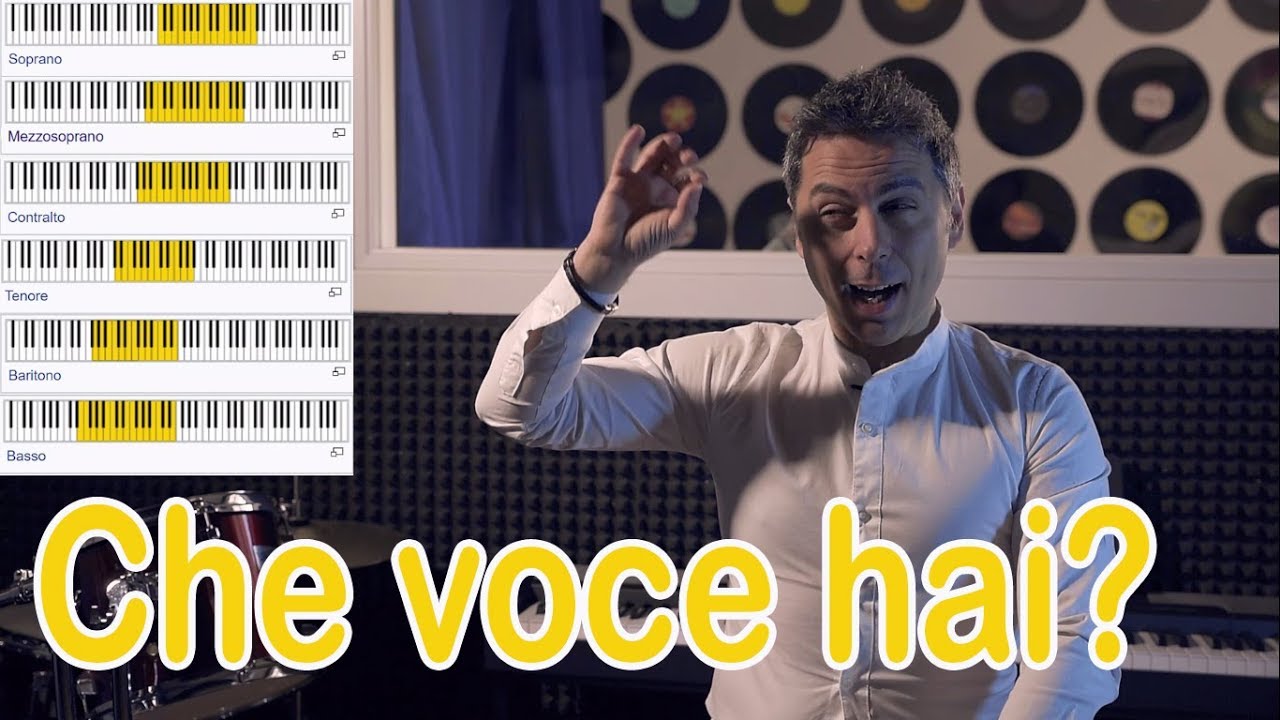 CLASSIFICAZIONE DELLE VOCI ED ESTENSIONE VOCALE