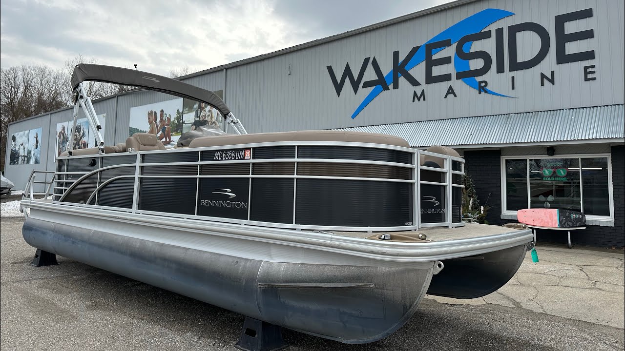 2018 Bennington 22GPD | 115HP Yamaha Outboard with Hydraulic Steering | Stock ID 7931