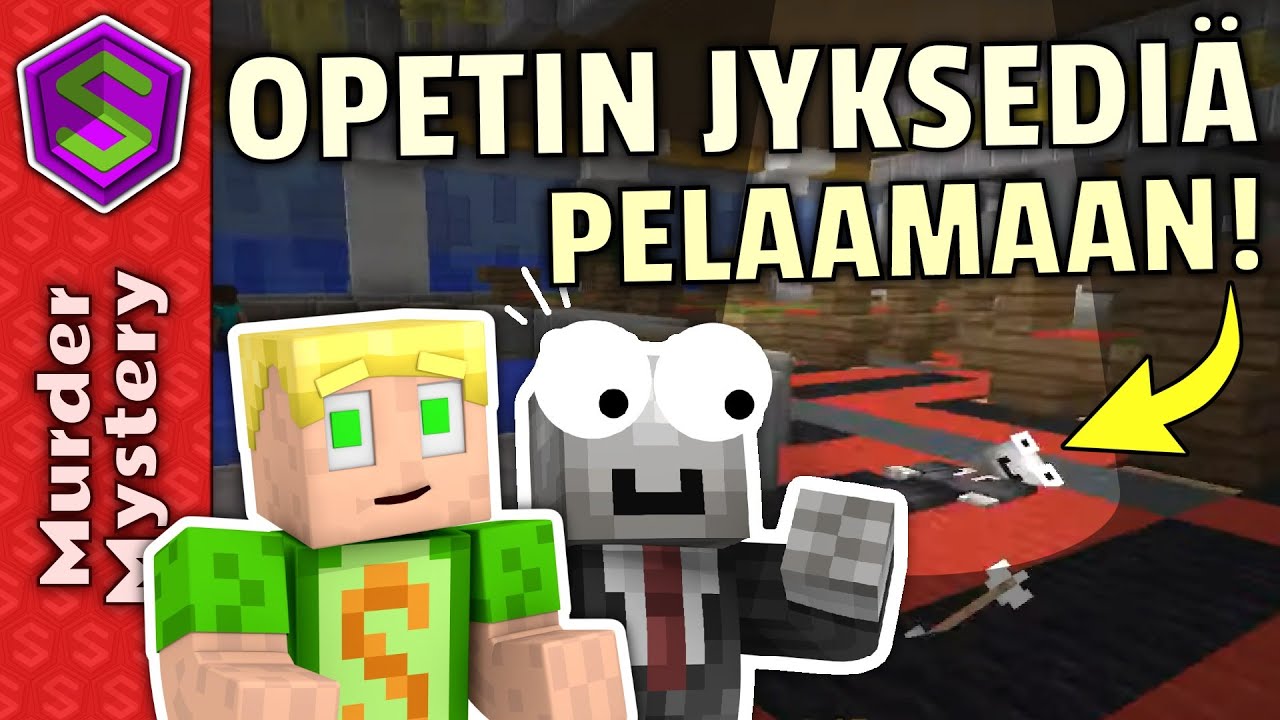 Murhasin Jyksedin! | Minecraft Murder Mystery