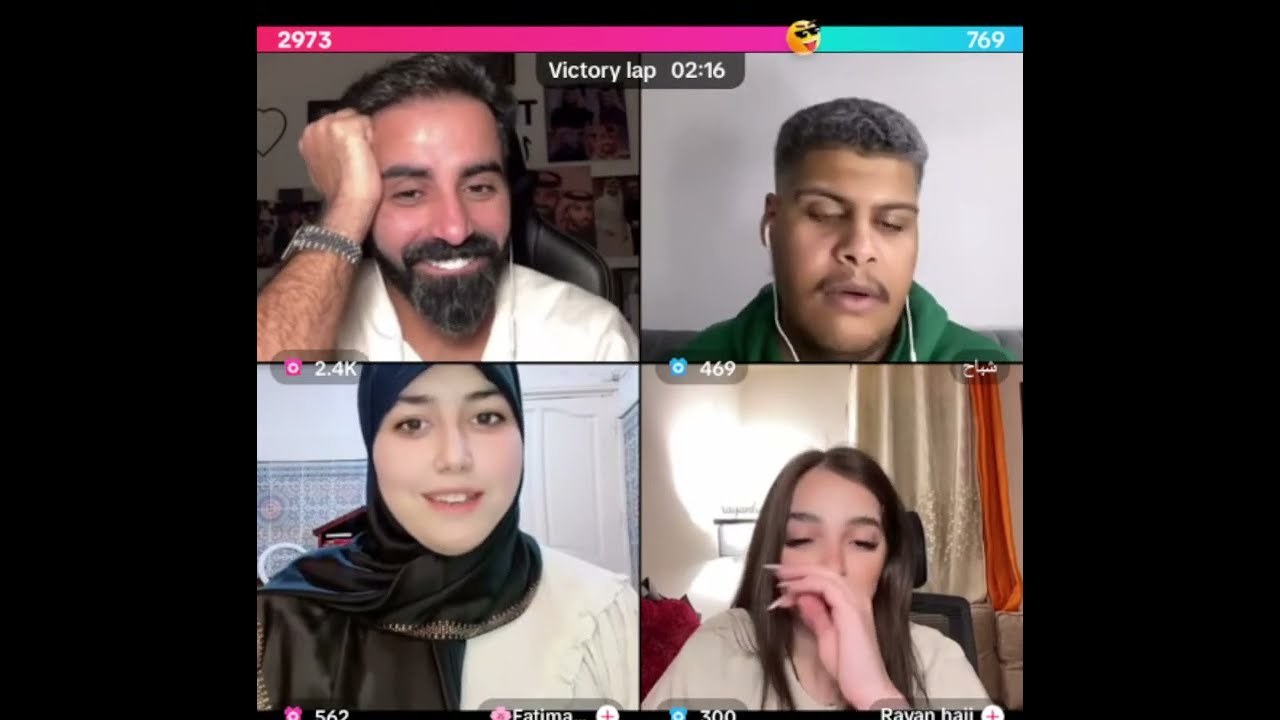 ناصر الوبير كيست مع شباح وفاطمة الفتاة المغربية والهوشة مع شباح  من تخطيط ناصر بعدها رباعي مع ريان