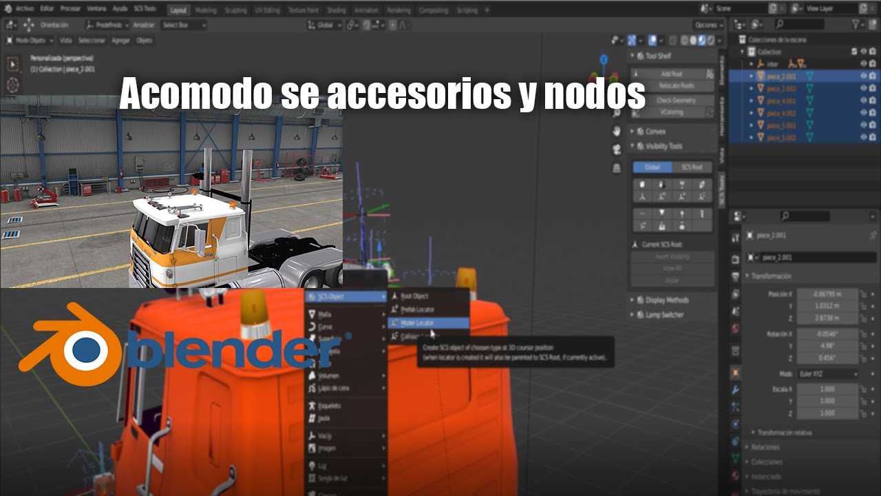 Blender ATS Tutorial #1 Crear accesorios y ajustarlos