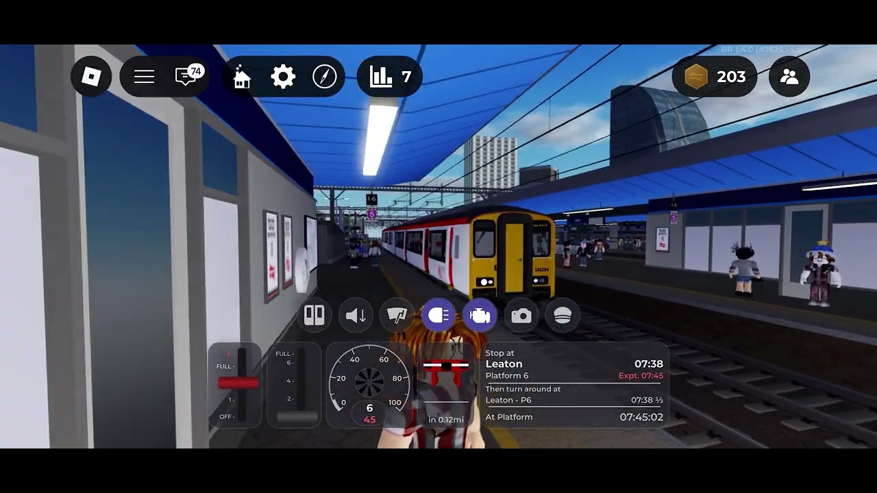 Driving a class 150