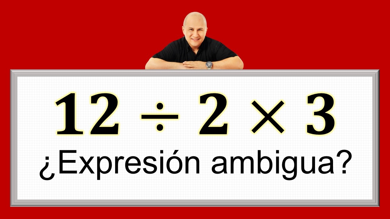 Análisis de 12÷2×3 con evidencia | Respuesta de #julioprofe a “Matemáticas con Juan”