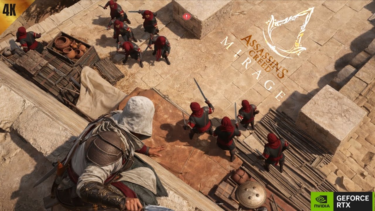 Assassin’s Creed Mirage Gameplay 🔥 Perfect Stealth Drop (4K)