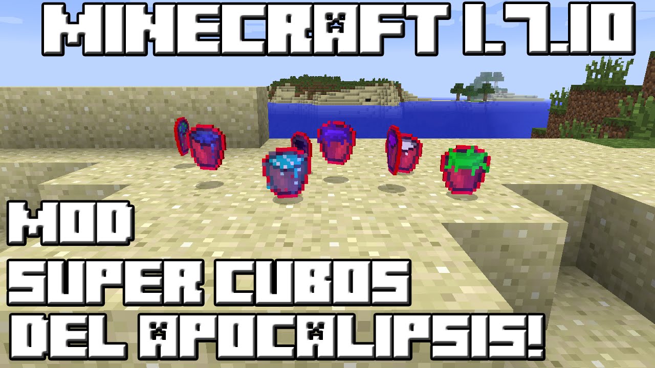 Minecraft 1.7.10 MOD SUPER APOCALYPSE CUBES!