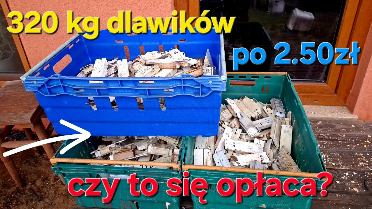Kupiłem 320 kg cewek od świetlówek! Czy to się opłaca?