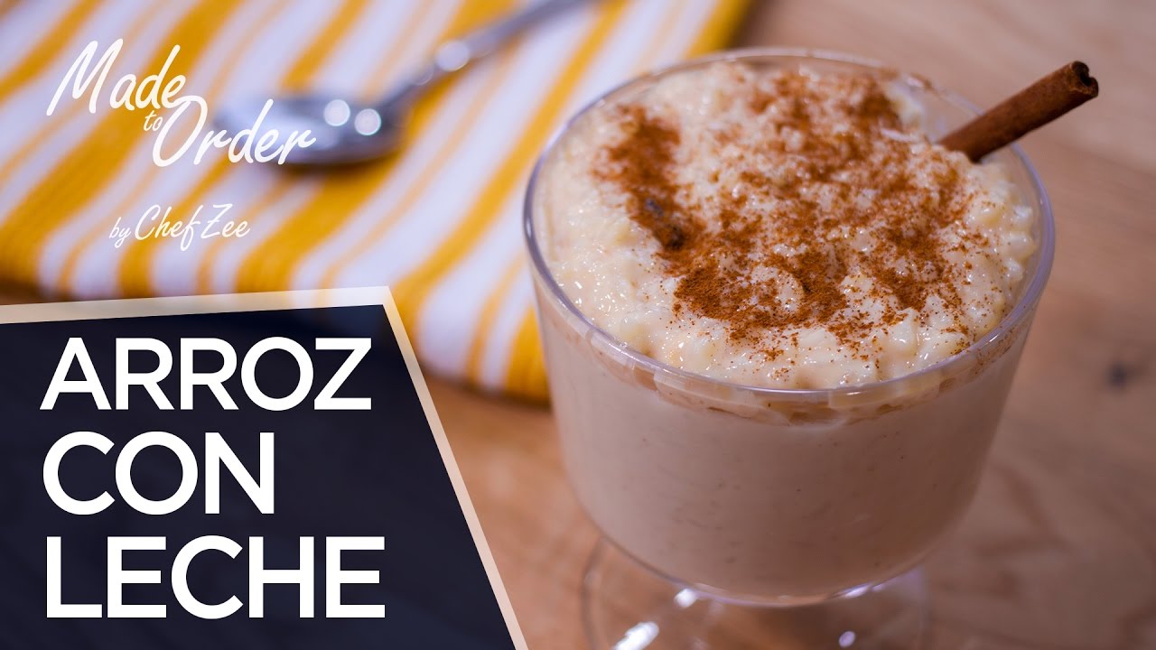 How to Make Arroz con Leche | Rice Pudding | Made To Order | Chef Zee Cooks