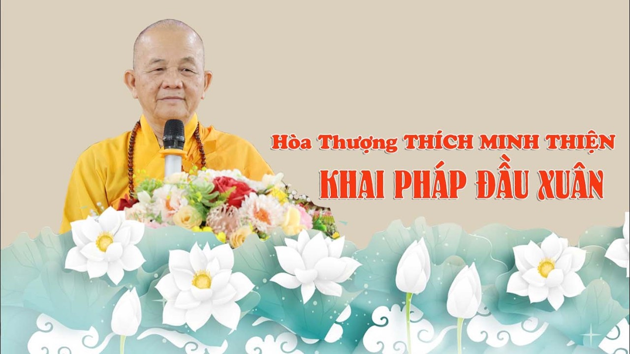 Hòa thượng Thích Minh Thiện Khai Pháp đầu năm  Bính Ngọ 2026