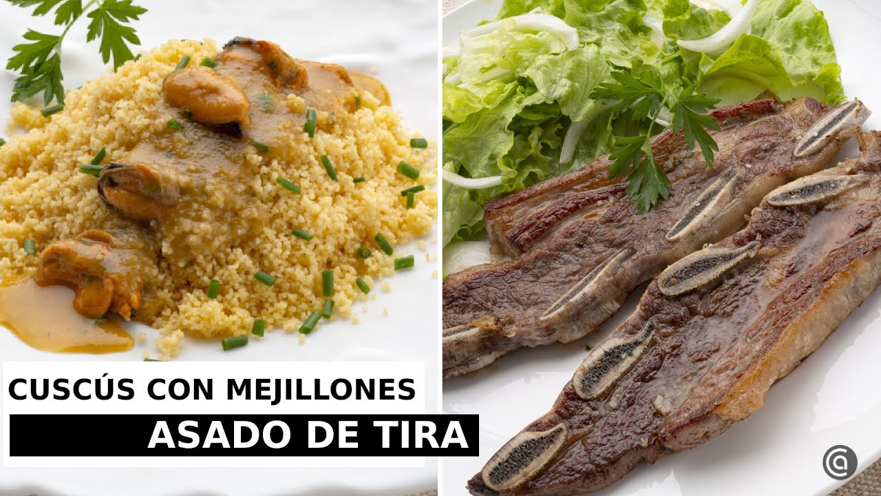 COUS COUS con mejillones - ASADO de TIRA a la plancha // con Karlos Arguiñano