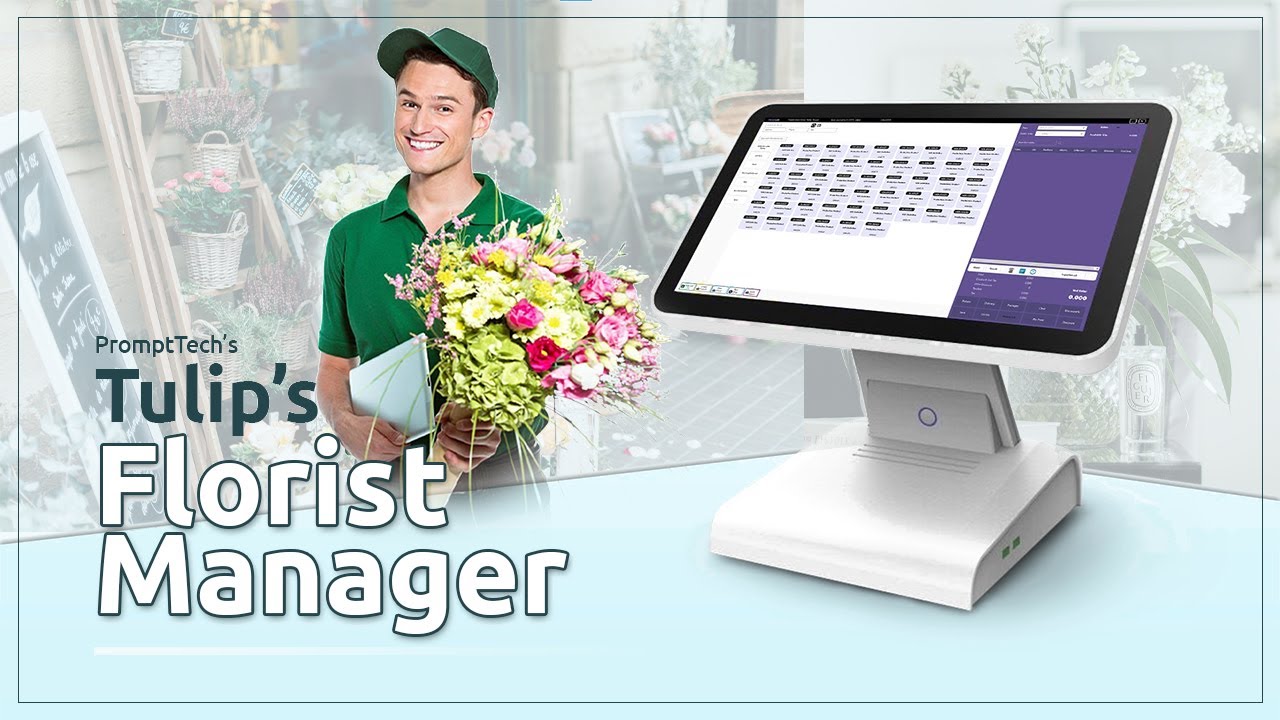 PromptTech Flower Shop POS- The All-In-One Software Solution to Make Your Business Thrive