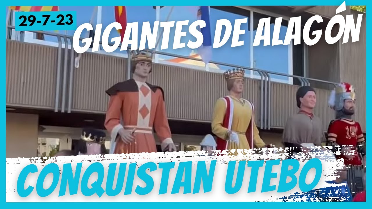 GIGANTES de ALAGON se LUCEN en Utebo | 29-7-23
