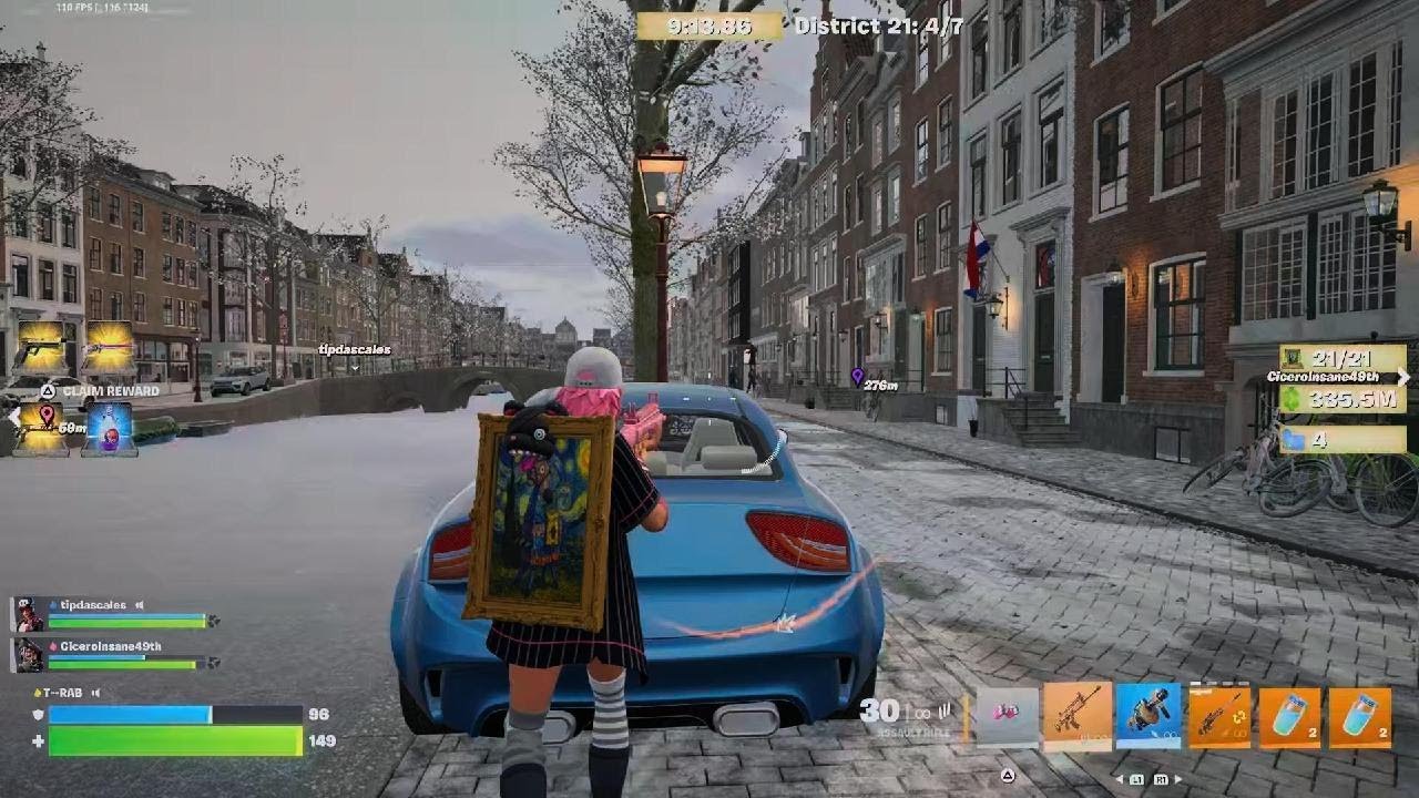 (Fortnite) [mission Amsterdam roguelike] [codes]