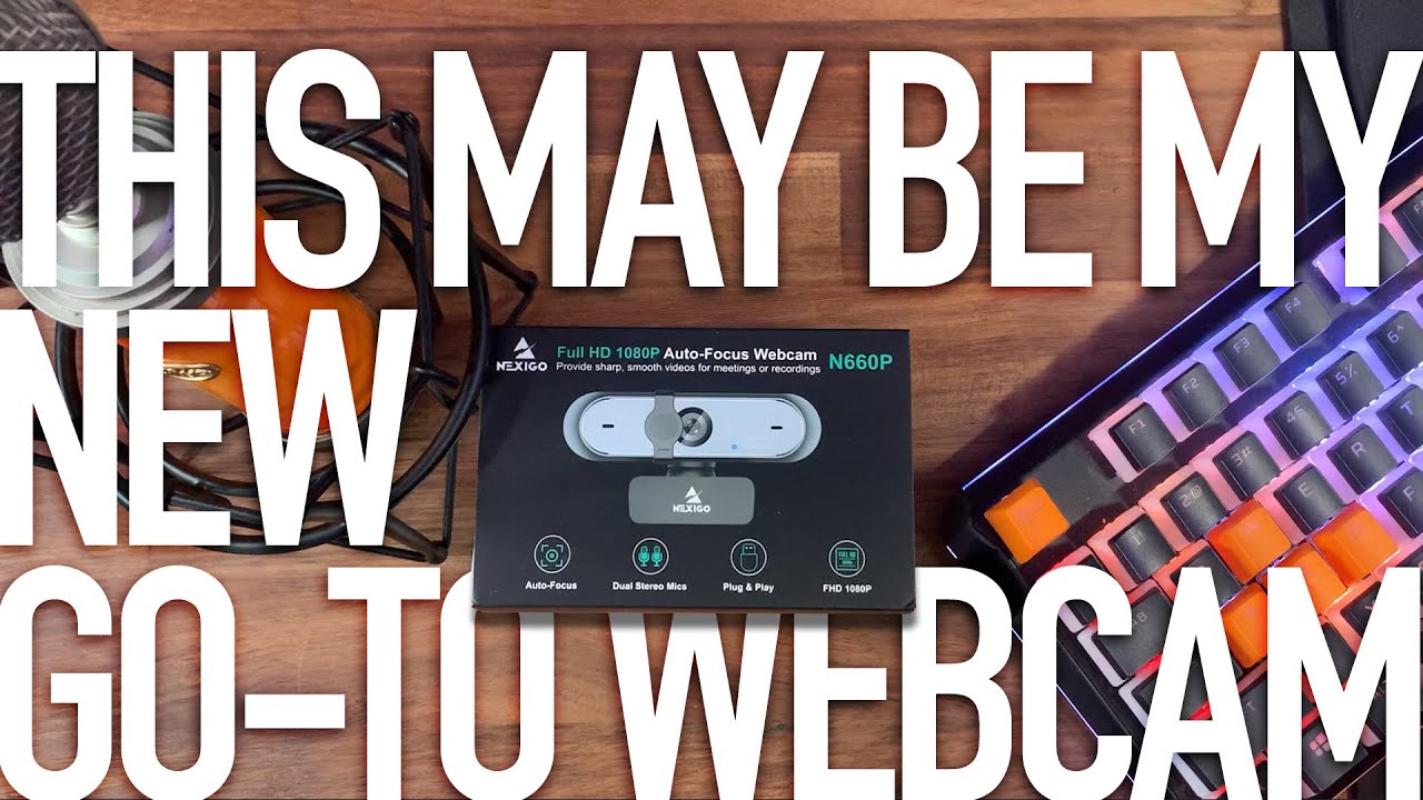 Finally a 60FPS webcam under $60 | Nexigo N660P | 1080p 90fov | Better than Logitech C920 C922 C930