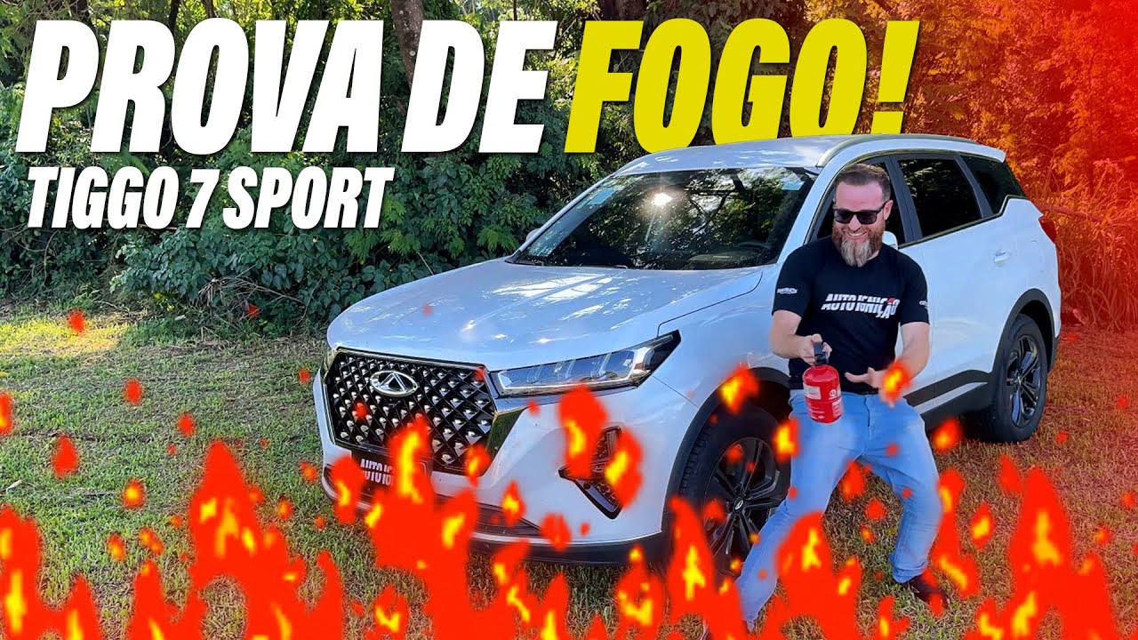 PROVA DE FOGO TIGGO 7 SPORT 2026 - Consumo Real de Combustível!