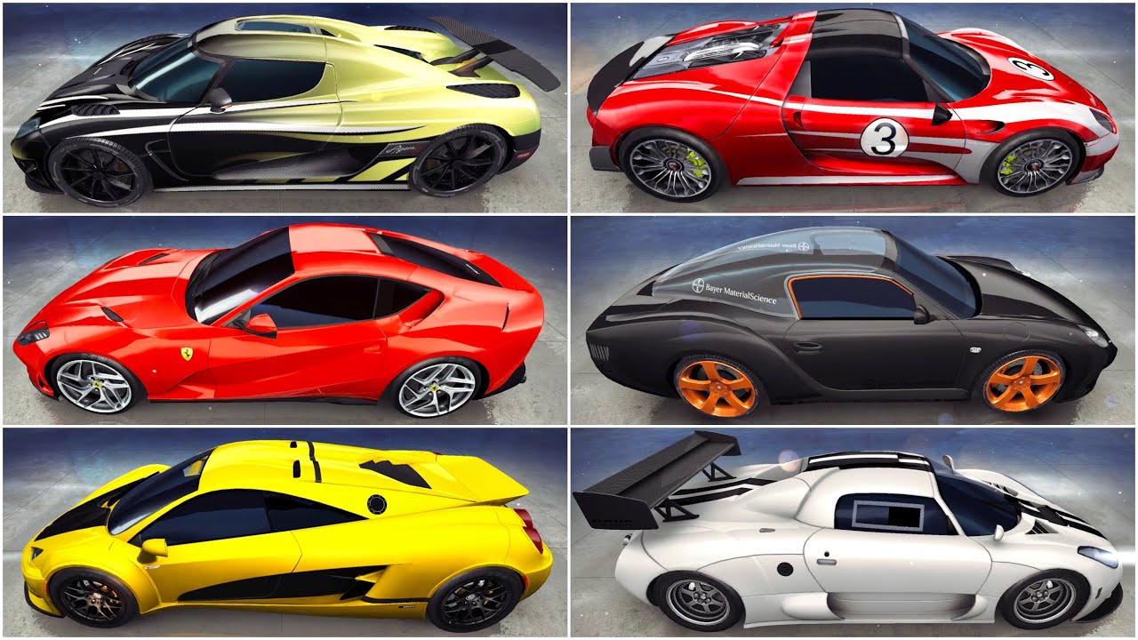 Asphalt 8, Completing Taycan Goals in METAL SEASON With Unusual Cars