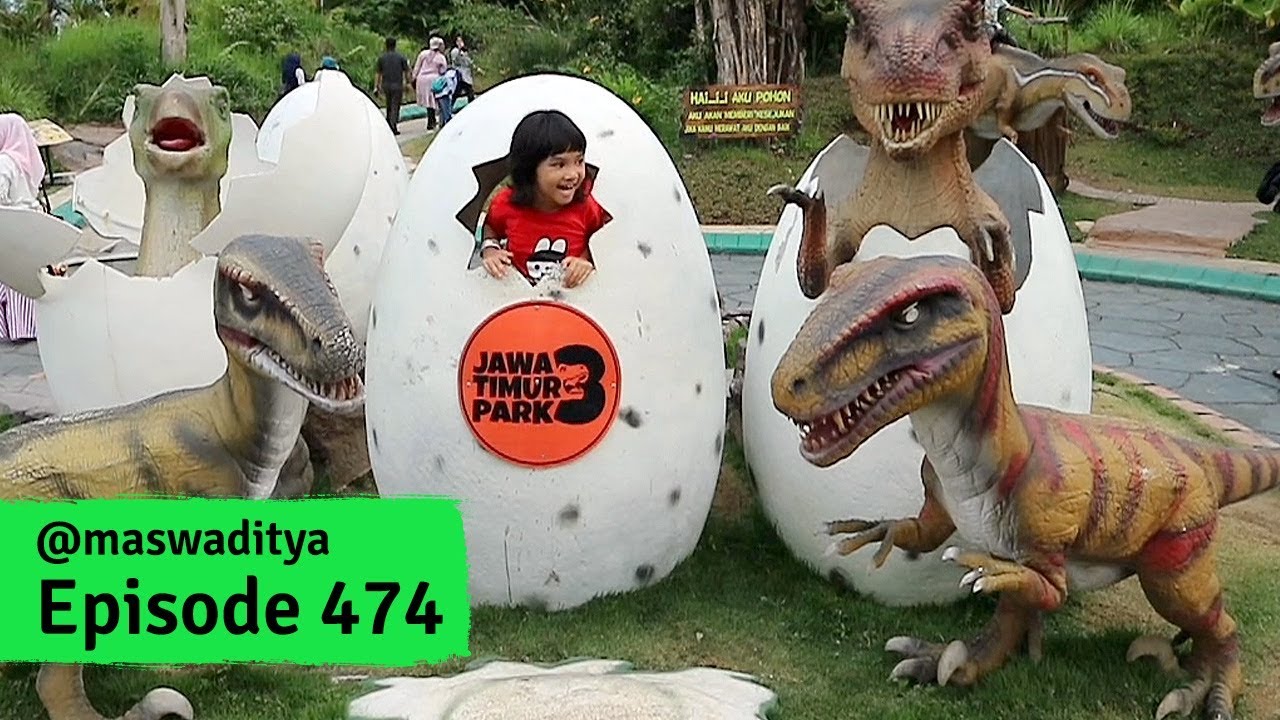 Ternyata Kulit Dinosaurus Seperti Squishy! - Jatim Park 3 (1/2)