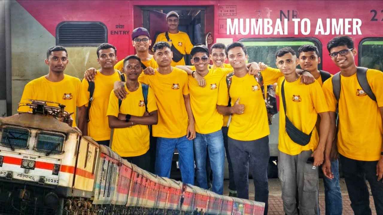 Mumbai To Ajmer By Train | Rajasthan Tour 