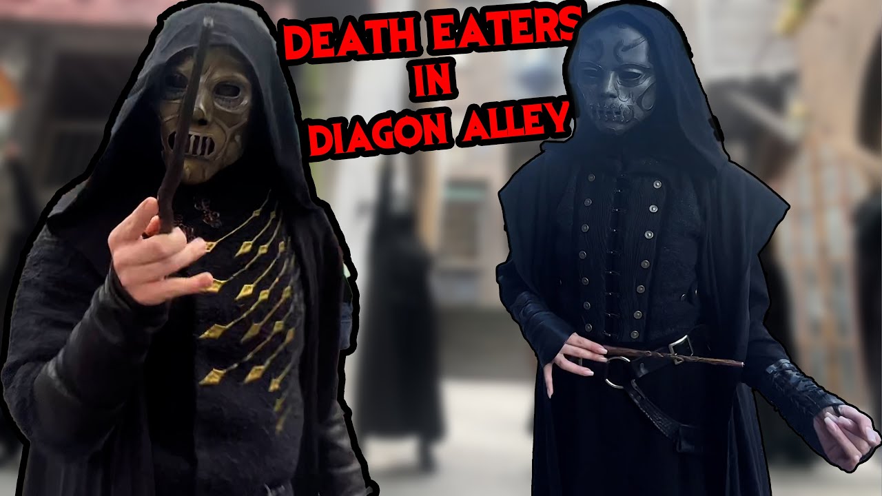 Death Eaters In Diagon Alley! Full Experience and Show