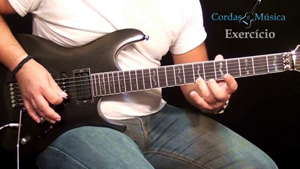EXERCÍCIO (nível 1) Saltos pelo Braço da Guitarra - Prof FAROFA