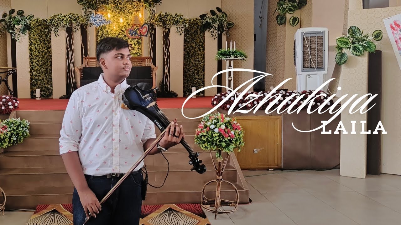 Azhakiya Laila | Violin Live Performance | Chrisjoe