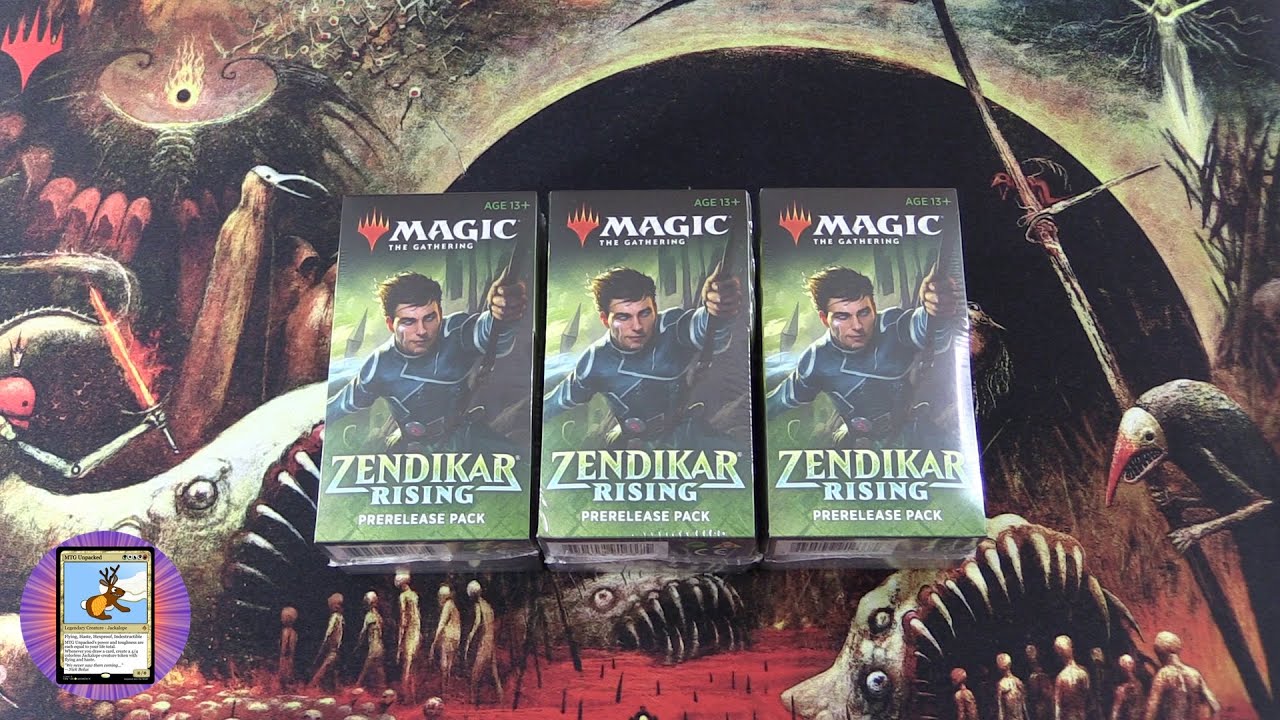 Распакованы 3 предварительных набора Zendikar Rising — MYTHICS!