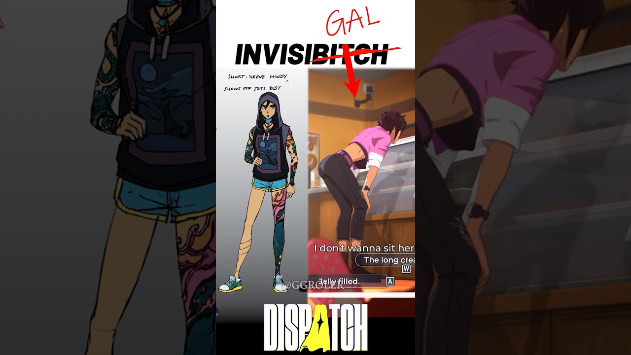 Concept Art vs Reality: Invisigal Edition 💀💖Dispatch