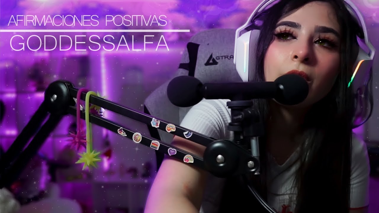 Afirmaciones Positivas ASMR 🌈 | Micrófono Hiper Sensible 💨 GoddessAlfa