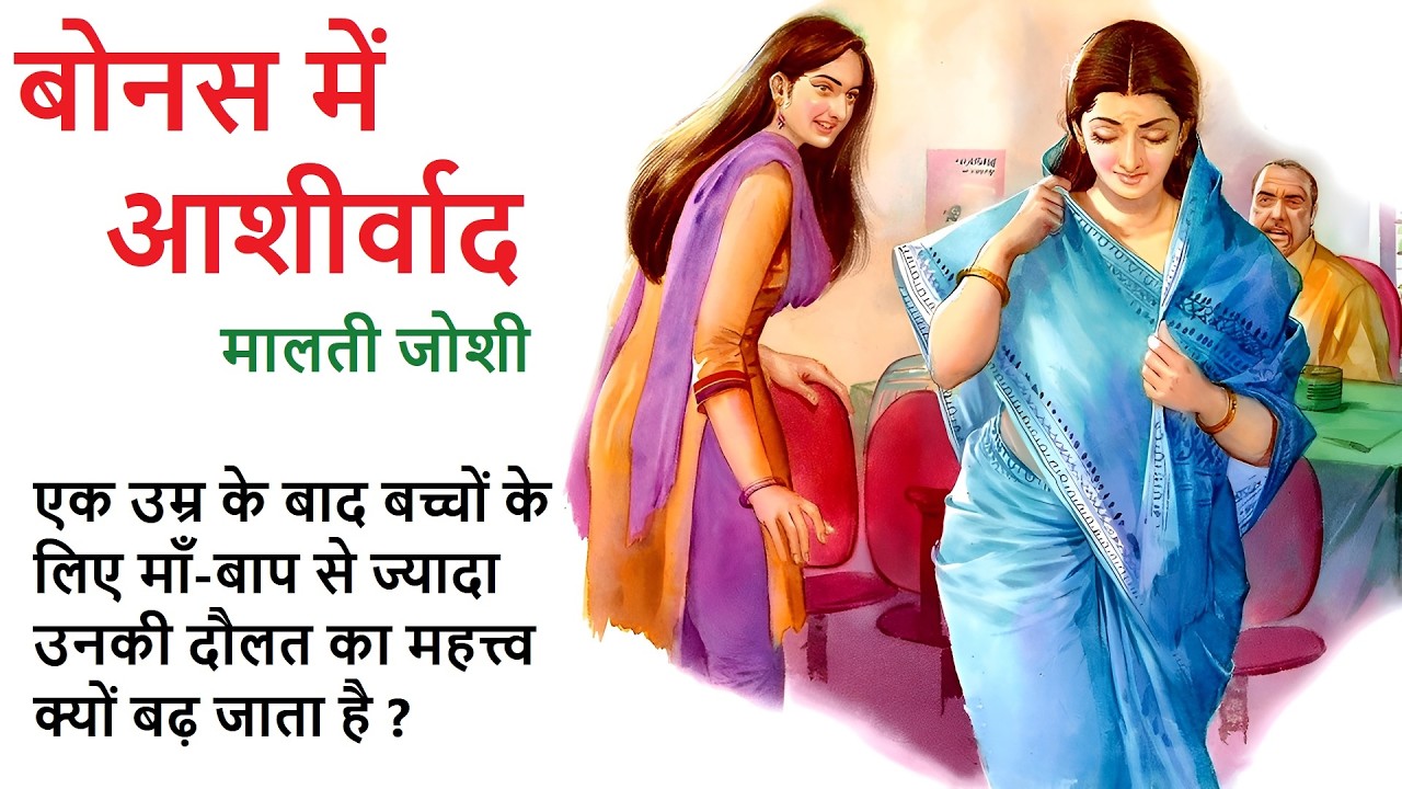 बोनस में आशीर्वाद ll मालती जोशी कहानी ll Bonus Mein Aashirwaad ll Malti Joshi Story