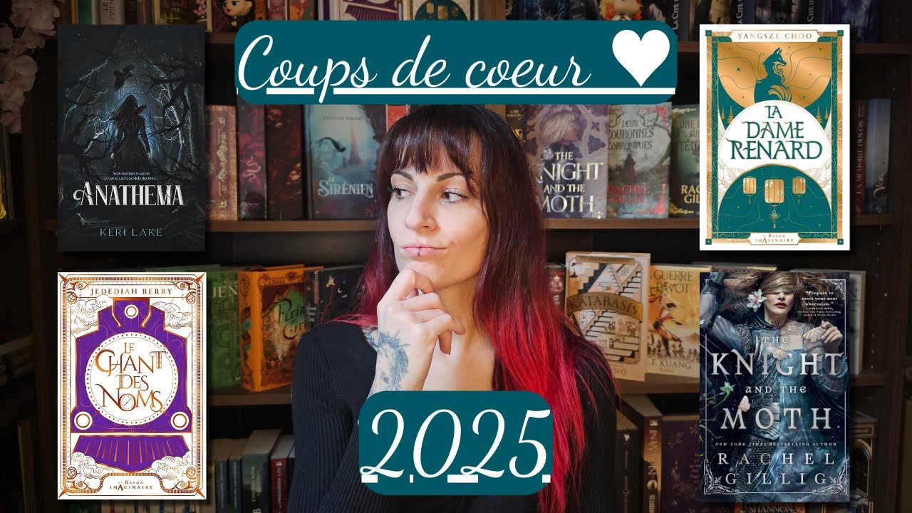 TOUS mes coups de cœur ♥ de l'année 2025 | Fantasy Adulte