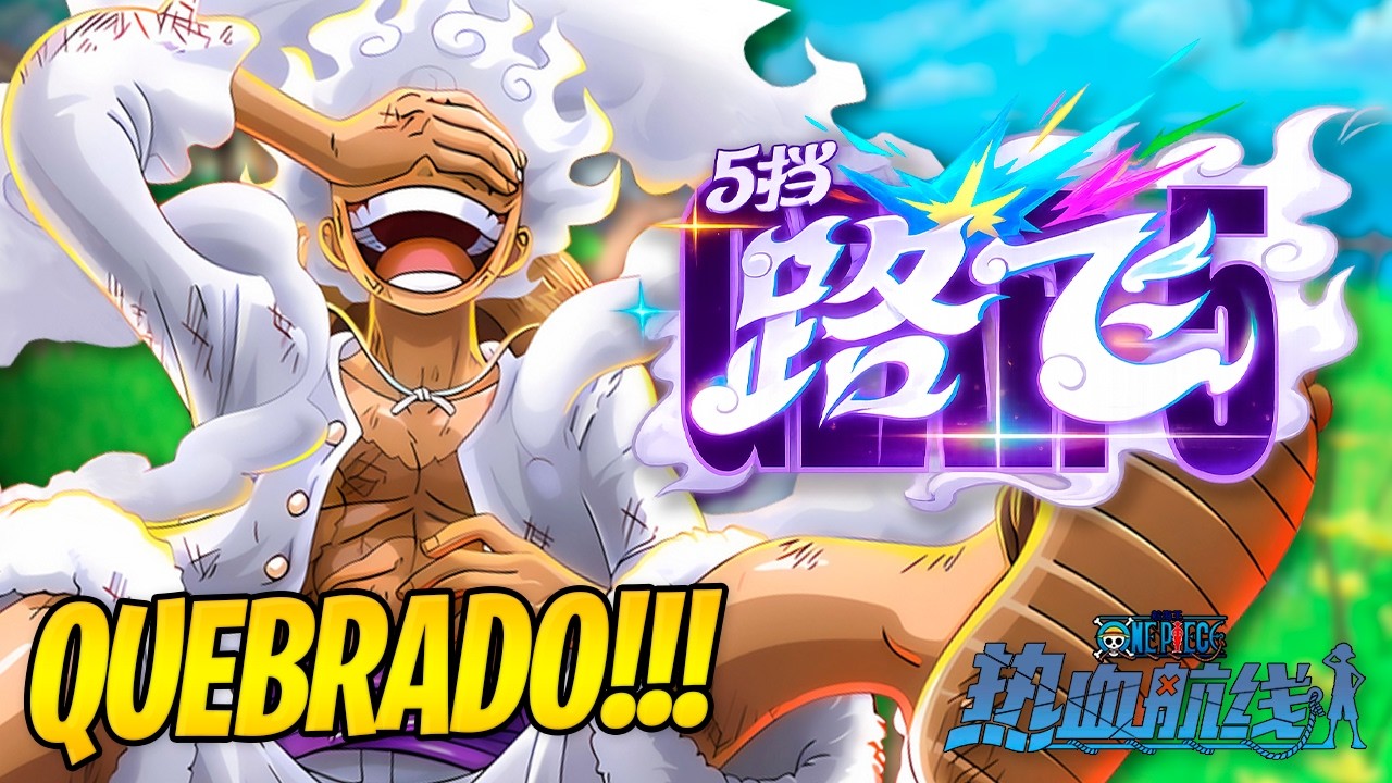 💥FINALMENTE! Luffy Gear 5 chegou no One Piece Fighting Path!!