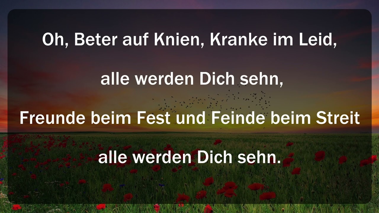 Keiner weiß wann von Manfred Siebald (mit Text)