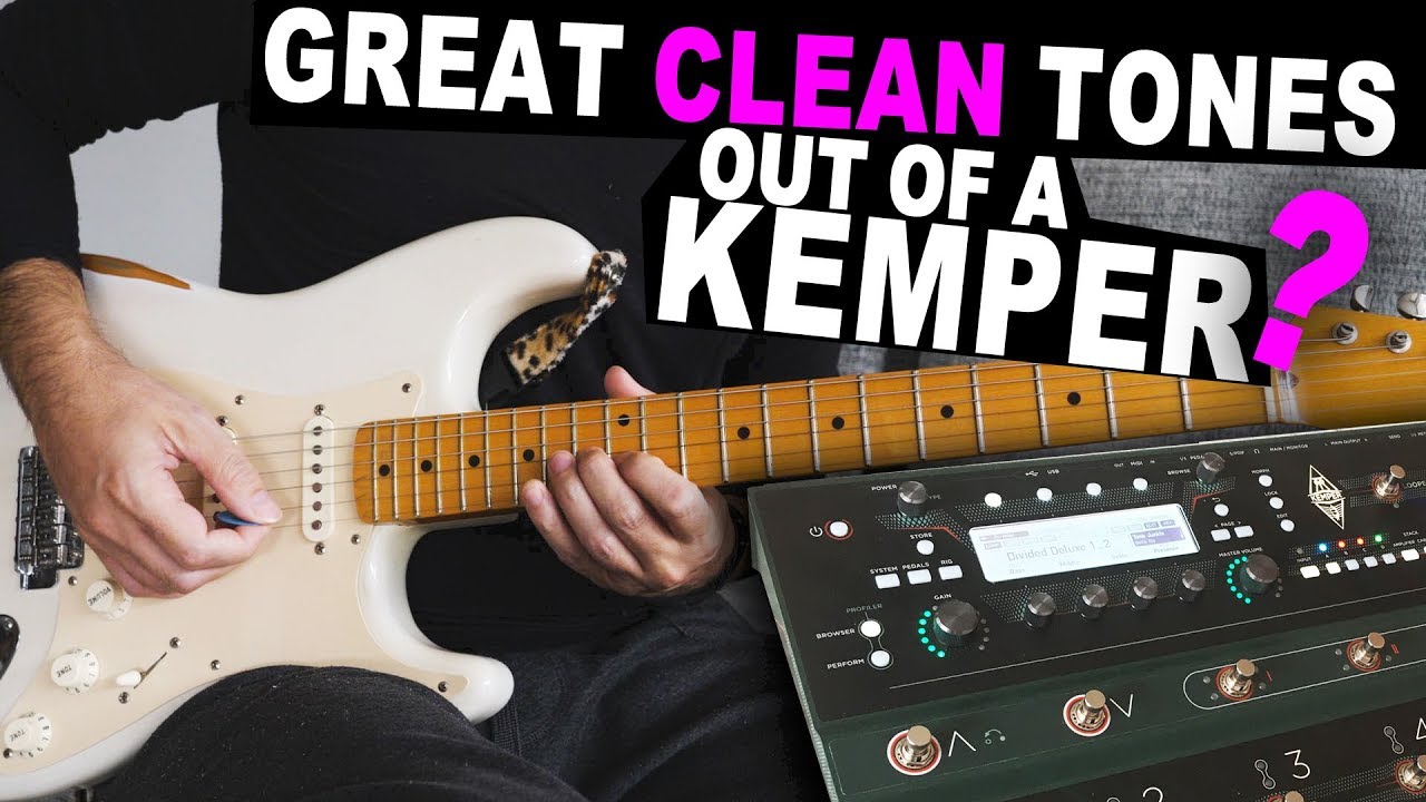 GREAT CLEAN Pad Reverb Sounds with KEMPER STAGE