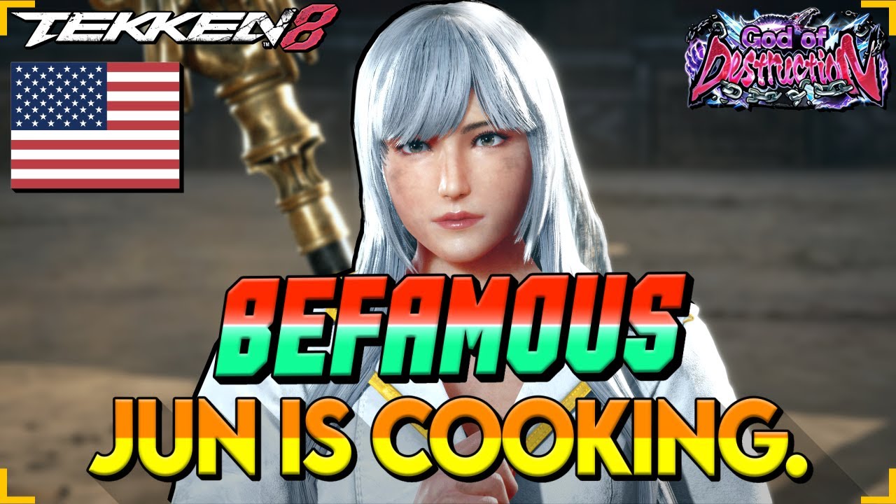 Tekken 8 ▰ Befamous Ranked No.1 JUN Is Cooking! High Level Gameplay